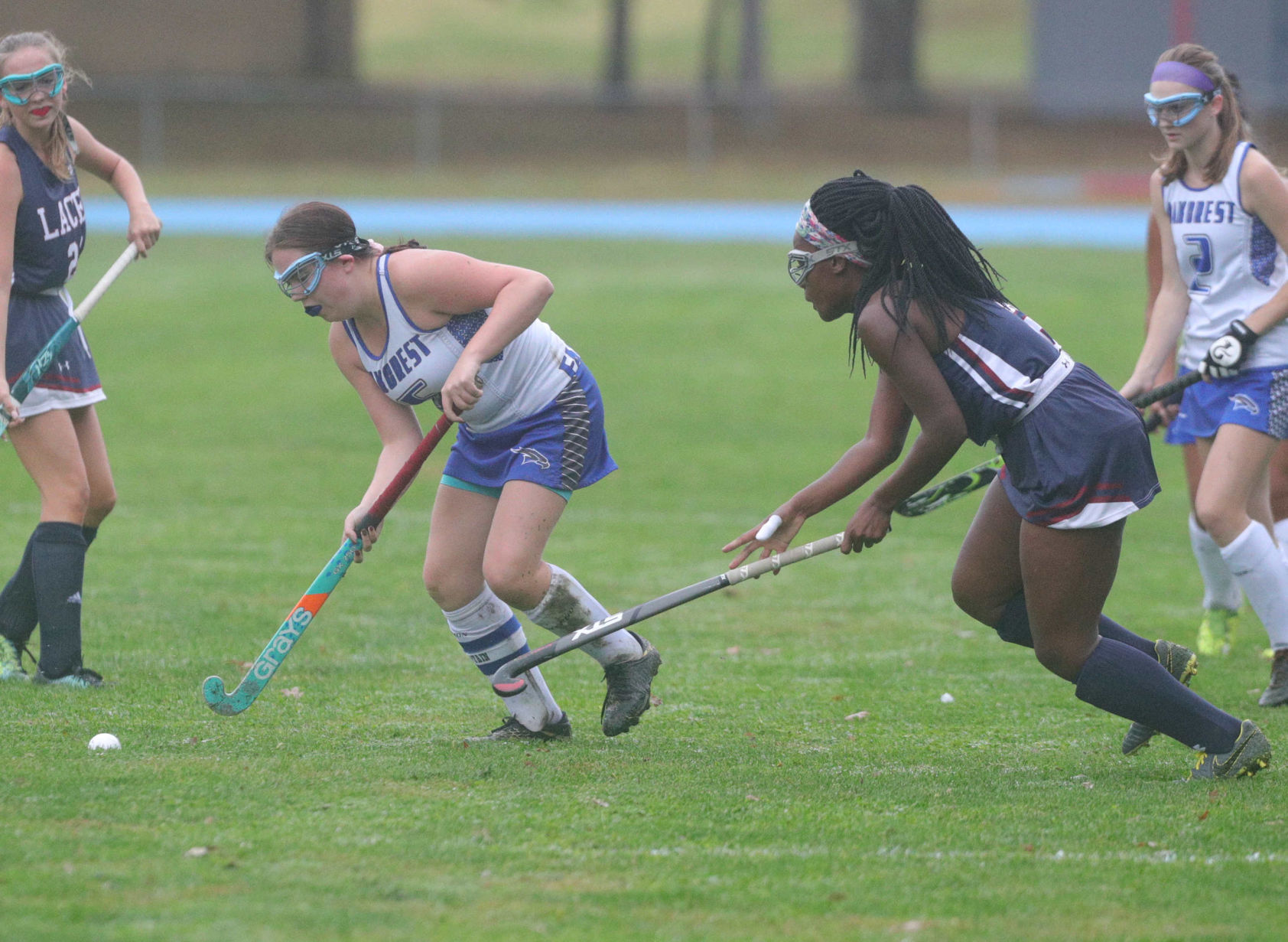 Lacey vs Oakcrest Field Hockey game